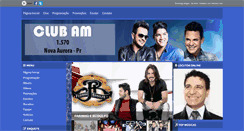 Desktop Screenshot of clubamnovaaurora.com.br
